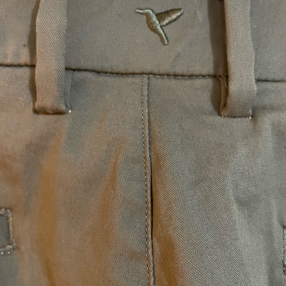 Alfred Hitchcock army green bird dog pants - Picture 2 of 5